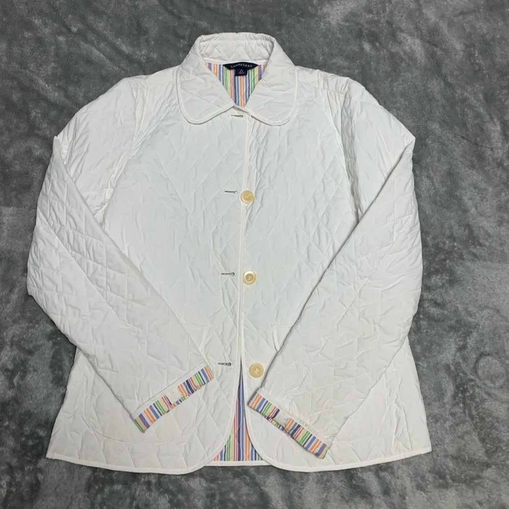 Lands end quilted jacket